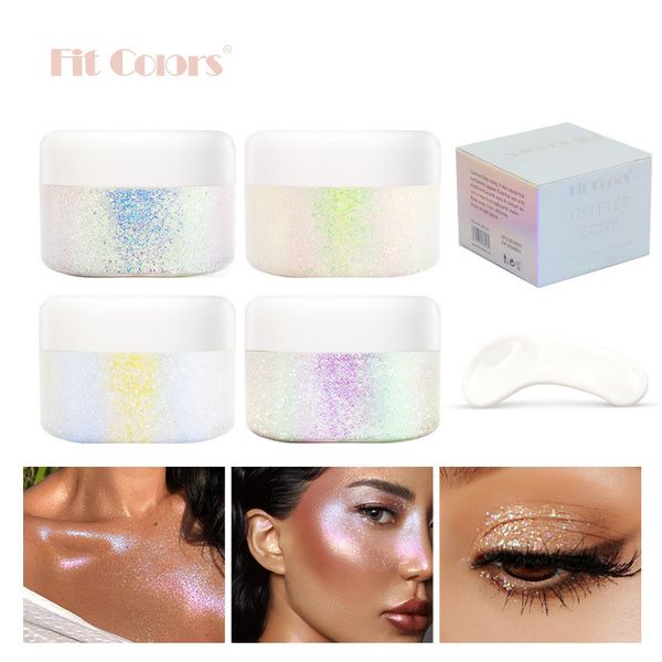 

fit colors star gel sequin chameleon highlight eye shadow facial body phantom gel