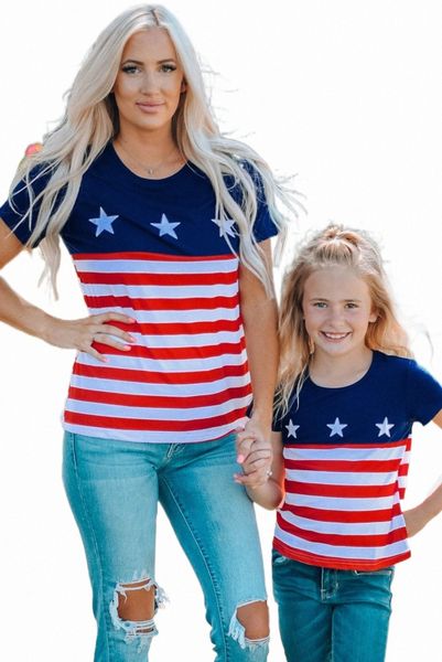 

mom's family matching independence day july 4th tee d5yp#, White