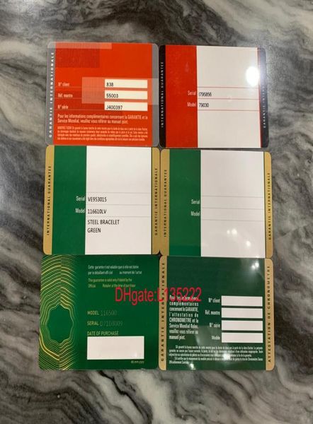 

green security warranty cards plastic watch travel boxes card 3d custom print model serial number engraving tag2618528, Black;blue