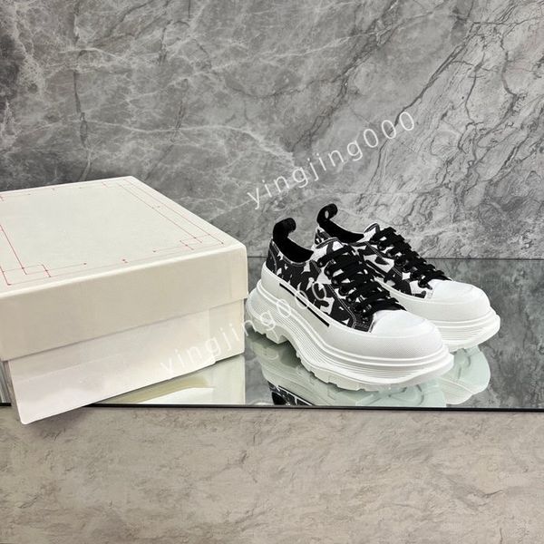 

2023fashion brand men quality designers sneakers camouflage casual shoes checkered studded flats mesh trainers, Black