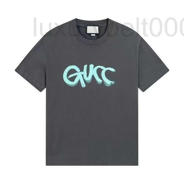 

men's t-shirts designer 2023 mens t shirt casual short sleeve letter-printed sweatshirt pure cotton lovers' se clothing i6r5, White;black