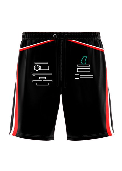 

2023 new f1 team f1 shorts formula one fan sports shorts men's outdoor slacks racing fan jersey summer