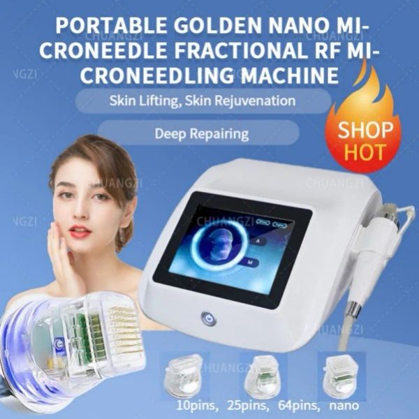 

rf microneedle skin tightening wrinkle removal acne scars stretch marks removal fractional rf microneedling beauty machine