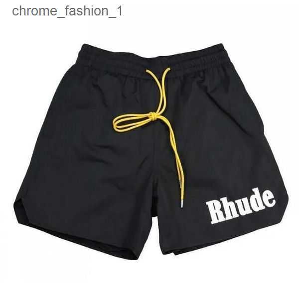 

black rhude mesh shorts men women 1 quality pill zip pockets slightly oversize premium nylon flight breeches 24 own6, White;black