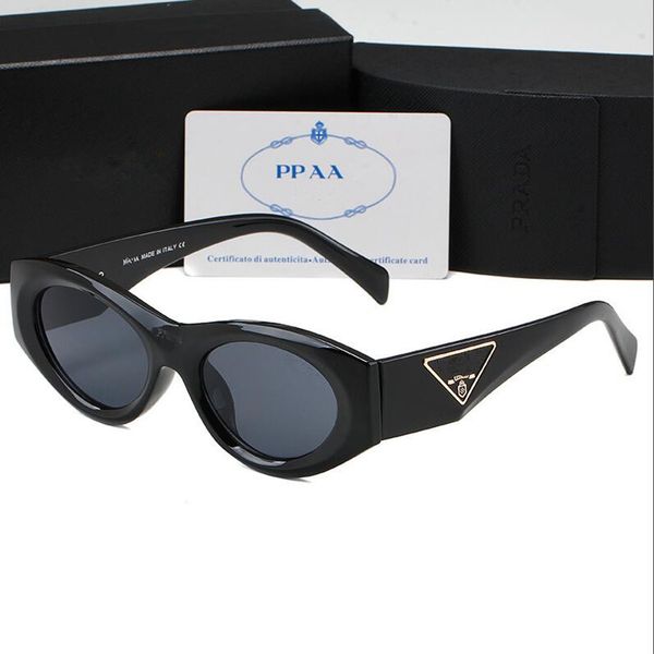 

designers sunglasses fashion sunglass popular men women luxury retro uv resistant sun glass casual versatile eyeglasses with box p211, White;black