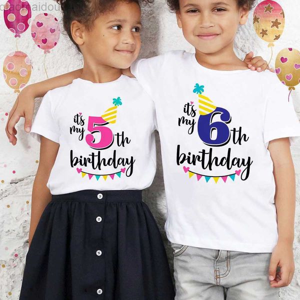 

t-shirts it is my 1st birthday baby girl boys summer t-shirts short sleeved t shirt teen girls clothing graphic tee birthday party gift aa23, Blue