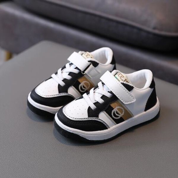 

2023 new kids casual shoes green black 2 colors boy shoes breathable comfortable sneakers flat shoes fashion non-slip baby shoes, Black;grey