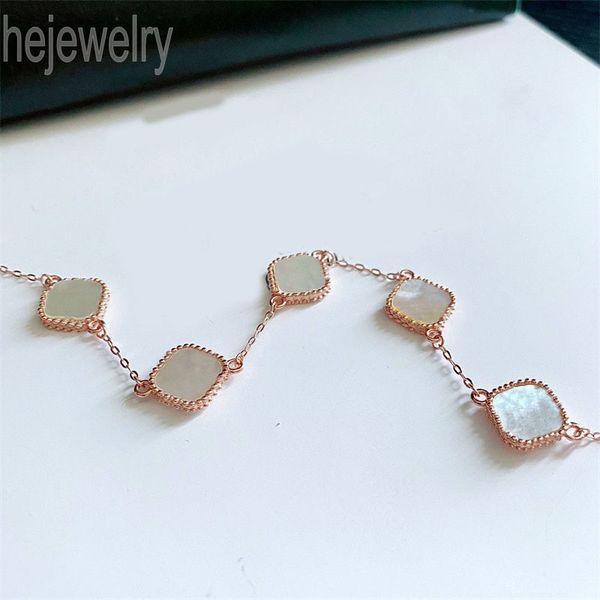

black love braceletes luxury clovers bracelet designer for women silver plated jewelery pink blue green pulsera four leaf bracelets link cha, Golden;silver