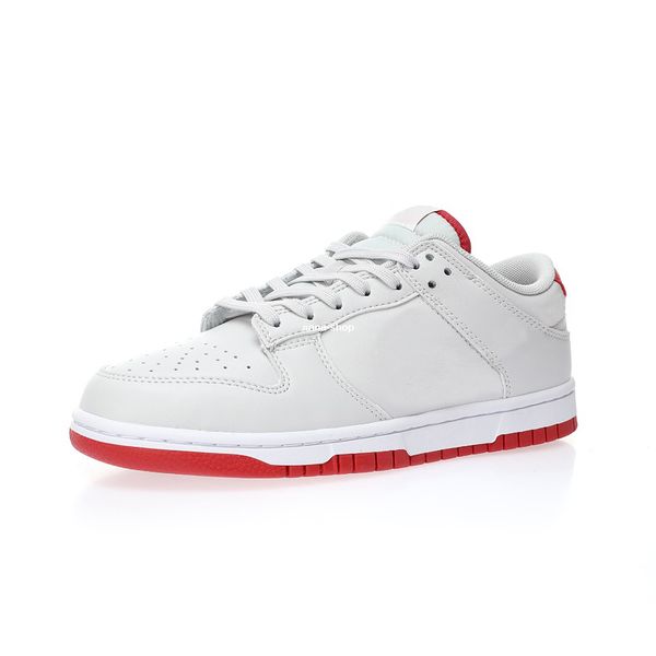 

low vast grey varsity red skate shoe for men's sneaker mens skates womens sports shoes women's sneakers fj0832-011, White;red