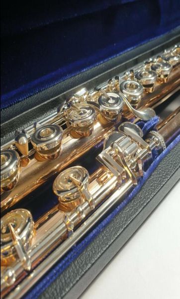 

verne q powell 9k aurumite gold external professional flute second hand b foot openhole inline g bfoot 17 holes open9833391