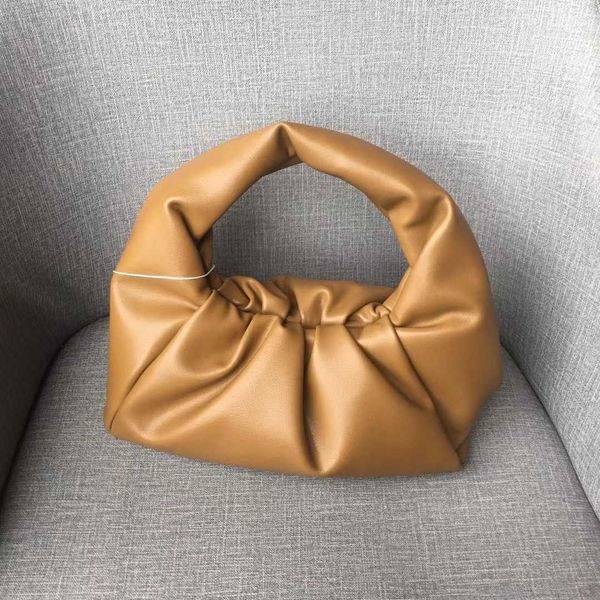 

no box cloud bag women's large capacity croissant bag new year one shoulder messenger handbag trend pleated leather women's bag