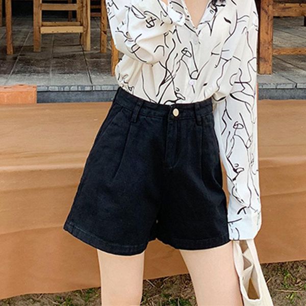 

jeans female denim shorts new 2021 womens fit tide mujer fashion cute cute summer solid mom streetwea casual sweet girls, Blue