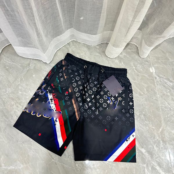 

men shorts men's designershorts swimwear beach swim trunks swimming swimsuits mens designer printing casual running sports short pants, White;black