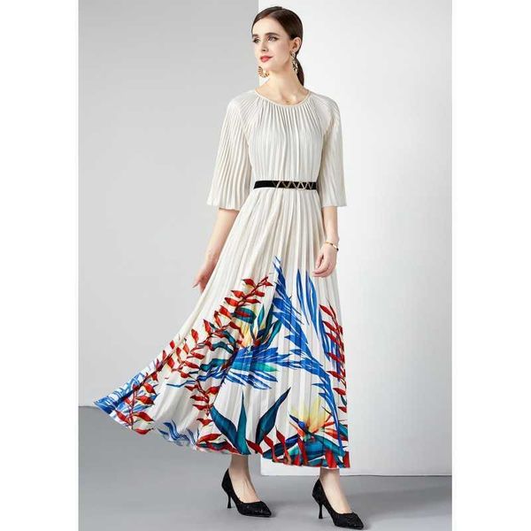 

original sanzhai quality 2023 spring new mi super large hem organ 100 ruffled dress, Black;gray