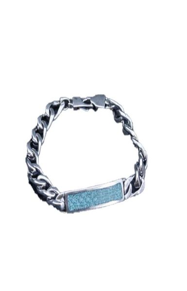 

bangle new brand bracelet green enamel tai silver vintage wire drawing designer charms love bracelet luxury bangles cjeweler bijou3836072, Black