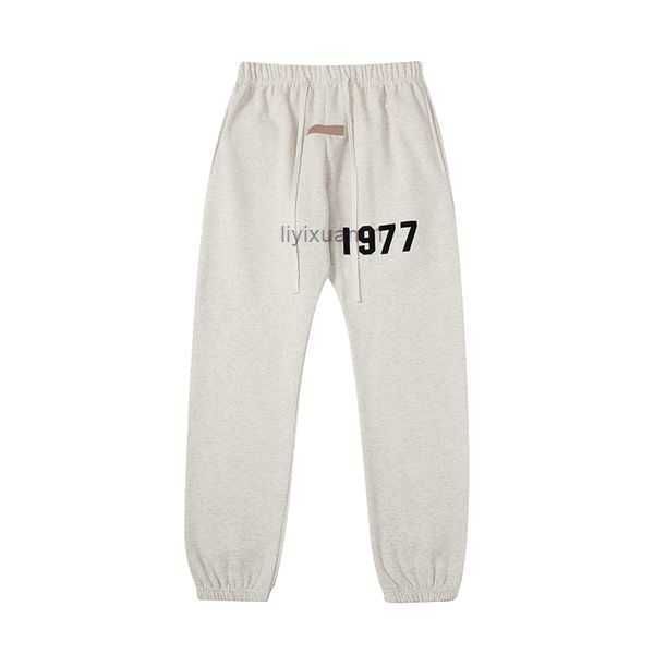 

1977 designer essen hoodies hoody men essentail pullover sweatshirts oversized clothing quality mens womens hooded jumper refflective lette, Black