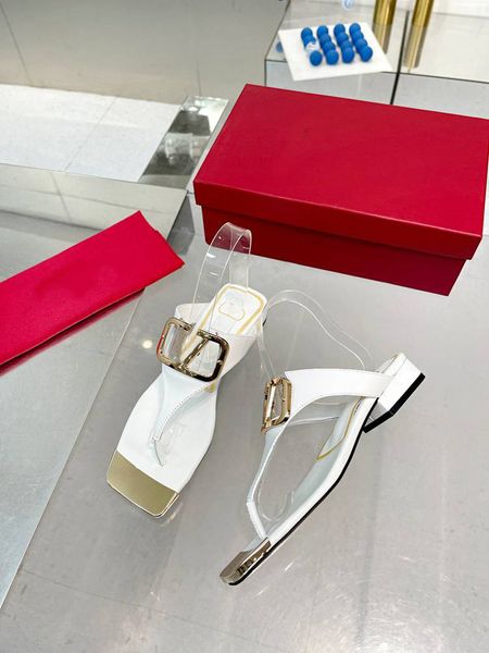 

slippers fashion valentinoity flat slippers women designer summer slides leisure platform sandals h163, Black