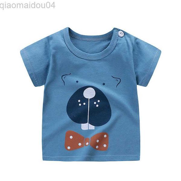 

t-shirts children kids clothes girls cotton t shirts for boys short sleeve summer t-shirts beach 2019 clothes little girls clothing aa23051, Blue