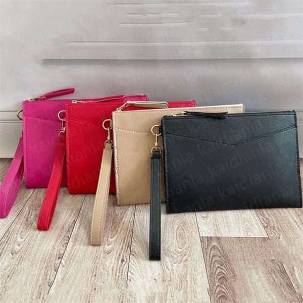 

designer clutch bag daily pouch luxury purse men women leather embossed wallet