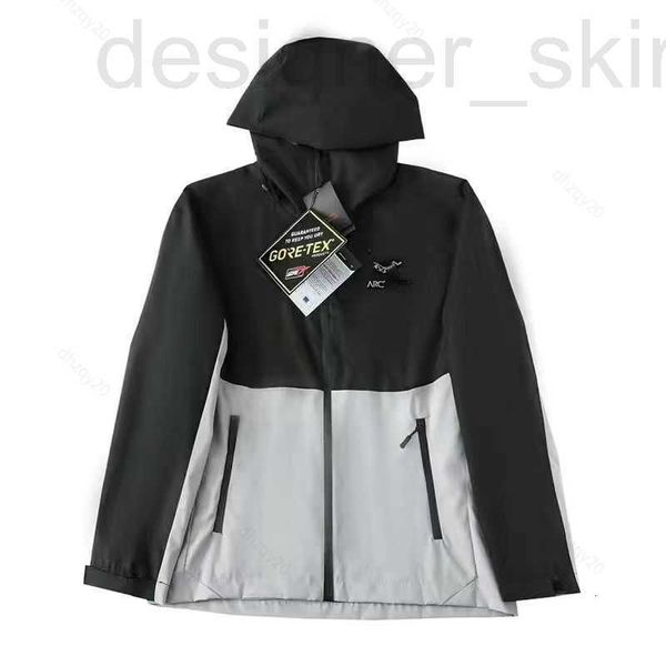 

men's jackets designer mens jacket outdoor try faric emroidered lightweight waterproof rthae windproof sports hoodie s-xl swtshirt b1i1, Black;brown