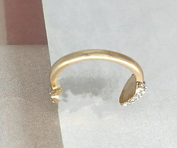 

inlaid vintage women039s ring european and american brass material designer love rings for women mens luxury engagement nail we6835954, Silver