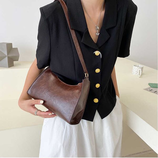 

fashion exquisite shopping bag retro casual women totes shoulder bags female leather solid color chain handbags for women 2022, Black