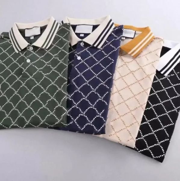 

mens stylist polo shirts high street italy men clothes polos print short sleeve fashion casual mensummer t shirt, White;black