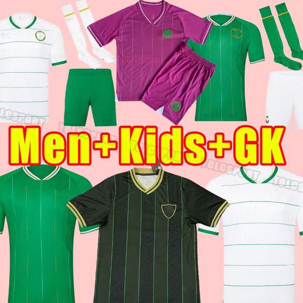 

2023 ireland home soccer jerseys kit doherty duffy 23 24 away 2024 euro national team egan brady keane hendrick mcclean football shirt men k, Black;yellow