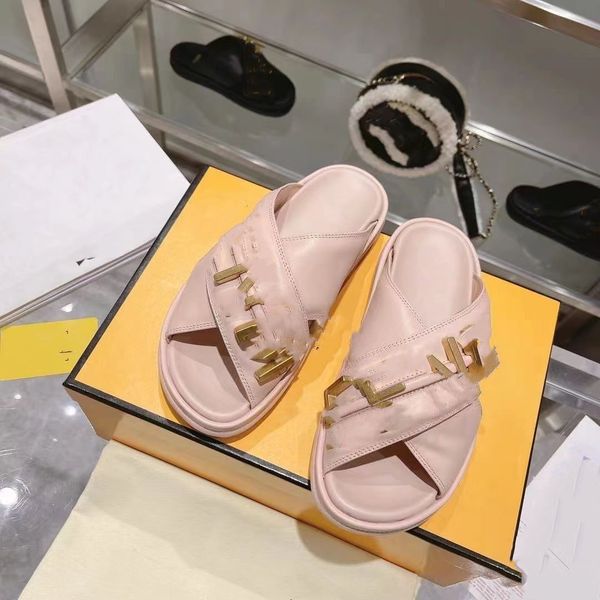 

casual shoes designer slide slippers sandals men women summer graphy black leather slides white pink outdoor beach letters fashion trend atm