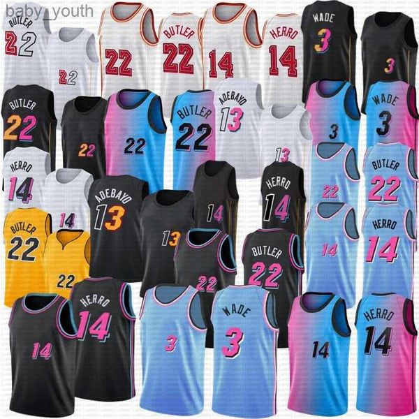 

jimmy bam 13 22 butler ado basketball jersey dwyane 3 wade tyler 14 herro kendrick 75th anniversary