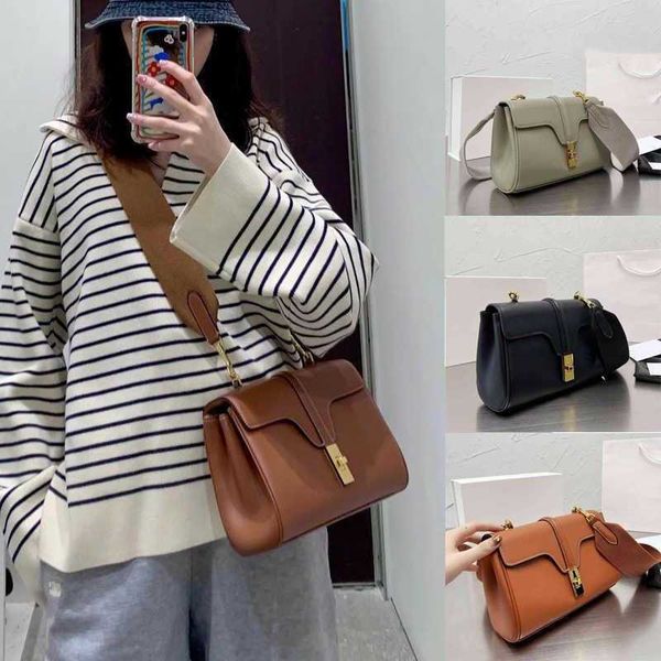 

designer crossbody bags women messenger purse canvas wide shoulder-strap luxury handbag soft cowhide crossbody female wild purses 220413