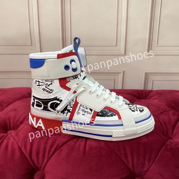 

2023casual shoes mens designer leather lace-up sneakers fashion lady flat running letters shoes sneaker, Black