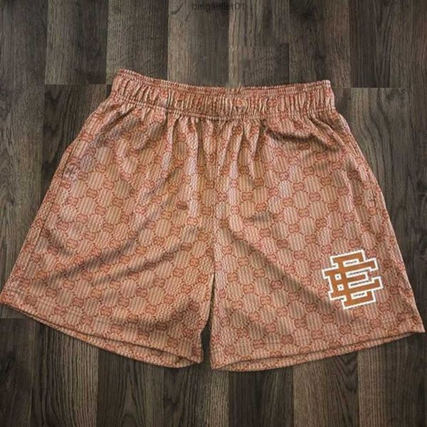 

basic eric emanuels shorts ee mens womens designers fitness mesh breathable beach pants sports series basketball pant new yorkfxcg, White;black