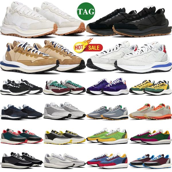 

sacais vaporwaffle men shoes ldwaffle waffle mens sneakers triple black white royal fuchsia sail gum fragment women sesame blue sports runni