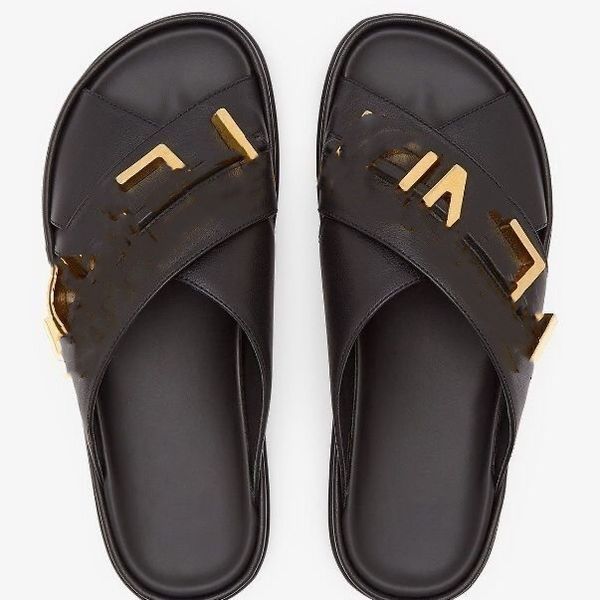 

designer slide slippers sandals men women summer graphy black leather slides white pink outdoor beach letters fashion trend atmosphere 14