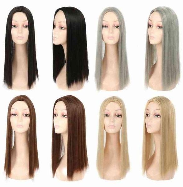 

synthetic bangs extensions clip in on toupee hair piece accessories hairpieces long straight 18 inch black brown blond color7155391