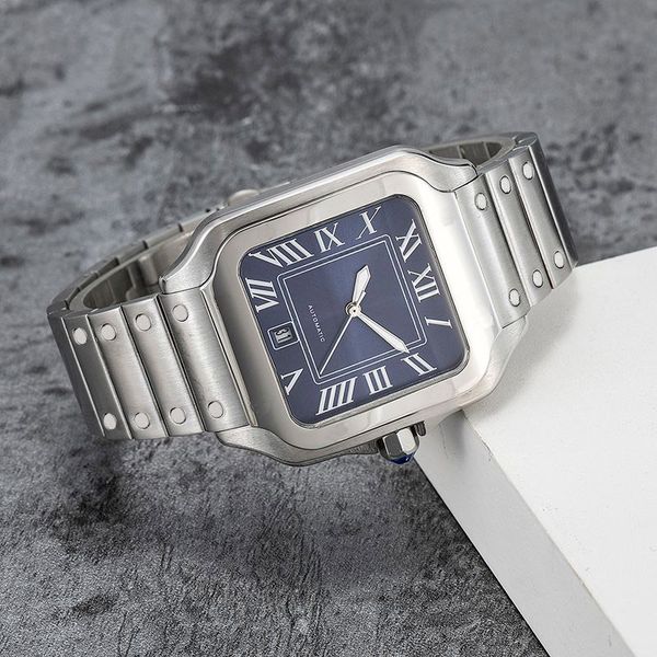 

watch designer mens movement watches automatic mechanical watches full stainless steel luminous waterproof wristwatches 2023, Slivery;golden