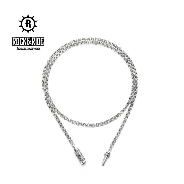 

nlns660,individual piston with chain, can also be worn with a pendant, Silver