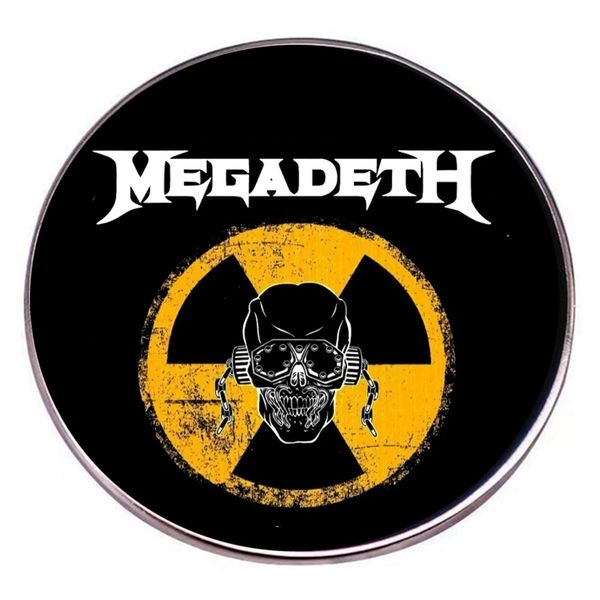 

heavy metal rock band brooch cute anime movies games hard enamel pins collect metal cartoon brooch backpack hat bag collar lapel badges, Blue