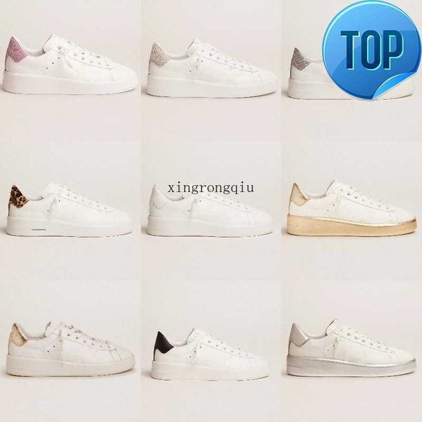 

golden sneaker super star deluxe brand shoe purestar women designer shoe glittery silver tail sequin high iexcl;golden¡goose dirty sho, White