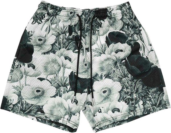 

new mens biieyaa shorts brand fashion summer sports fitness mesh quick dry men's sweatpants breathable loose drying pants, White;black