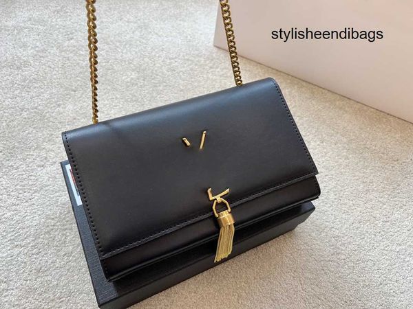 

shoulder bag luxury tote purse brand handbag message bags genuine leather cluth crossbody original 5a quality cattlehide kate 24cm gold chai
