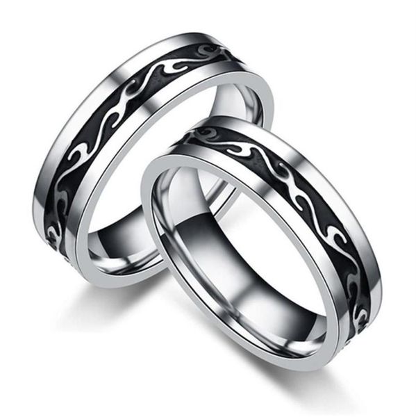 

20 pieces lot stainless steel finger rings black dragon ring whole lots bulk tibetan jewelry ladies rings for women17754420315, Silver