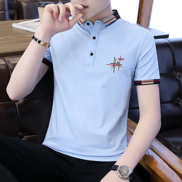 

men's polos fashion men's polo shirt short sleeve cotton male shirt sports polo jerseys golftennis plus size m-5xl camisa polos ho, White;black