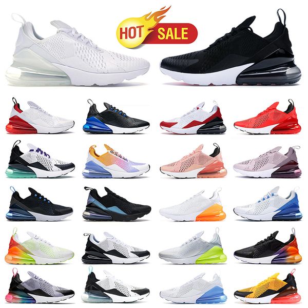 

running shoes 270 270s men women tennis running shoes navy blue triple black white barely rose pink red dusty cactus dark mesh stucco run sp