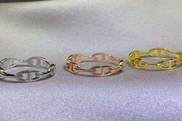 

925 sterling silver nose ring female simple chain buckle signature deals8606434
