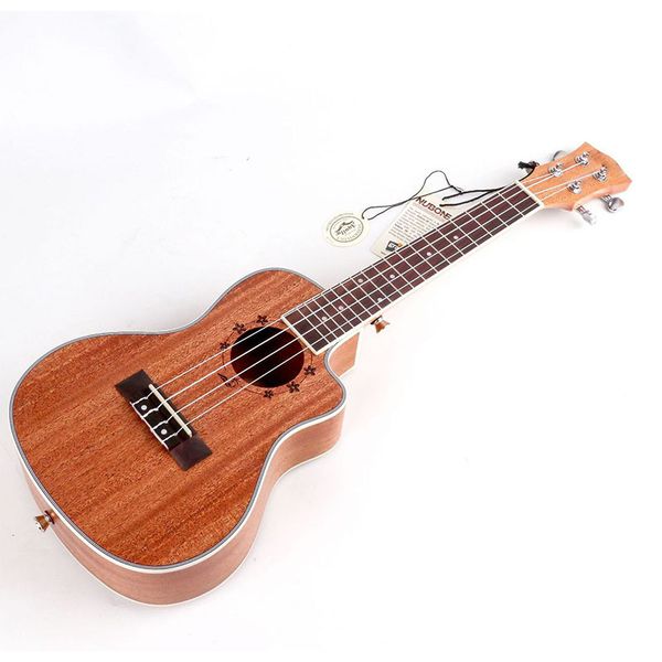

23-inch mahogany core ukulele corner box matte fully enclosed ukulele