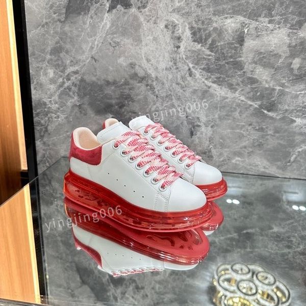 

2023platform women mens quality casual shoes leather lace-up sneaker fashion lady flat running trainers letters gym sneaker, Black