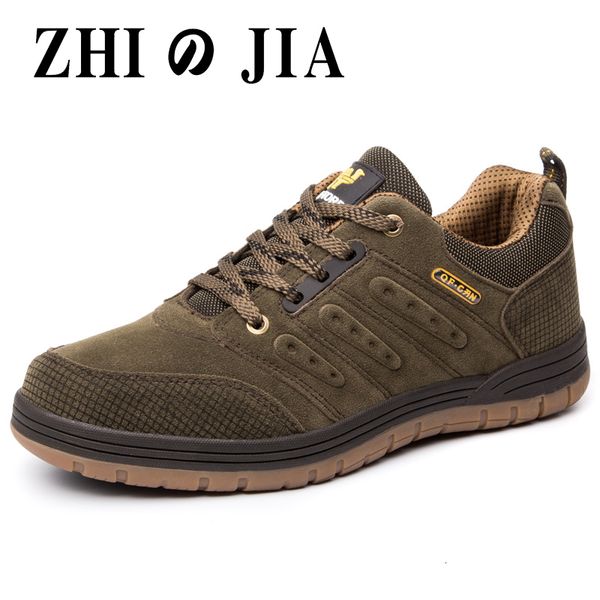 

dress shoes arrival classics style men hiking shoes lace up men sport shoes wear-resistant outdoor jogging trekking sneakers camping 230519, Black