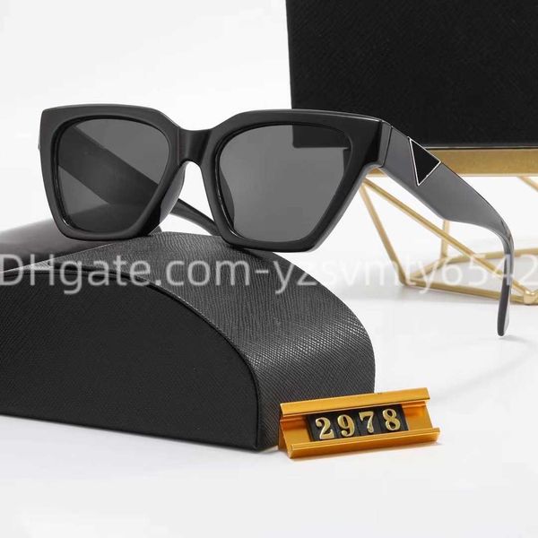 

2023 designers sunglasses men women uv400 square polarized polaroid lens sun glasses fashion pilot driving outdoor sports travel beach sungl, Blue